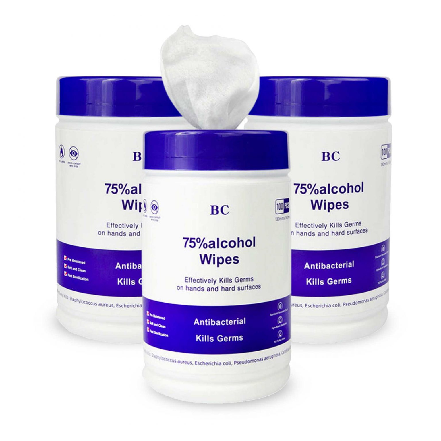 Janitex 80 ct Alcohol Wipes (12 per case) Cannaobe Labs