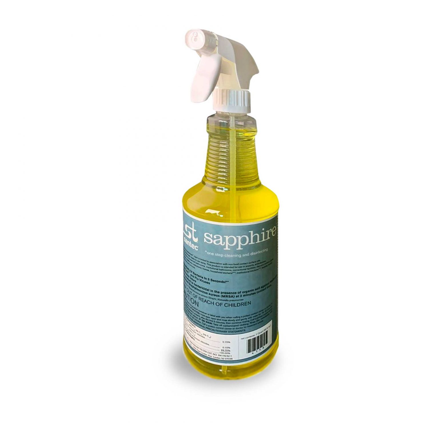Santec Sapphire Disinfectant Cleaner (8 per case) Cannaobe Labs
