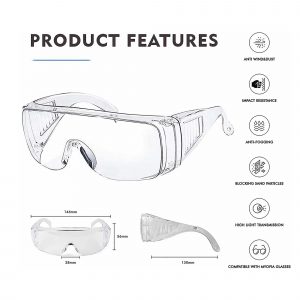 Home / Shop / Protective Safety Glasses - Case of 12 PrevNext Protective Safety Glasses